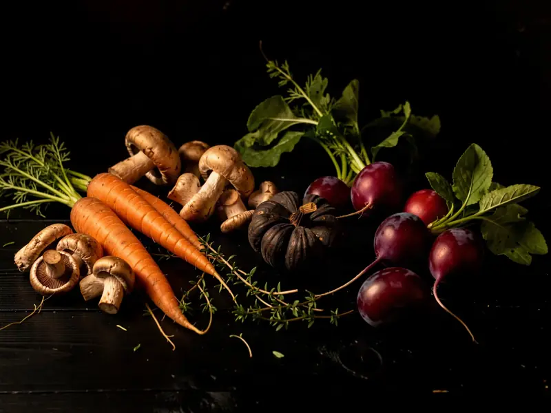 Produce from the farms that week